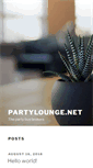 Mobile Screenshot of partylounge.net